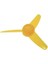 Plastik Pervane 3 Kanat 6cm Çap 1