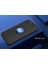 Apple iPhone Se 2022 - Kılıf Yüzüklü Karbon Ravel Silikon Kapak - Siyah-Mavi 1