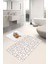 Renkli Geometrik Motifli 2'li Banyo Paspas Takımı & Mutfak Paspas Seti 3