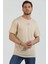 Canas Bej Unisex Oversize Baskılı T-Shirt 5