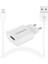 L-20 2.1A USB Lıghtning Iphone Hızlı Şarj Aleti Kablo Takım L-020 1