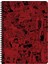 Seri 1 16.5X22.5 Çizgili Defter Bordo 80 Yaprak 1