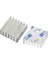 Pasif Chipset Soğutucu 1.4*1.4.*6 mm Alüminyum Soğutucu Gri 3