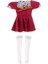 20 cm 8 '' Middie Blythe Bebek Giysileri Için Kırmızı Kısa Kollu Elbise Frock (Yurt Dışından) 1