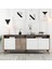 Variant Milan 3 Lü Salon Takımı - Ceviz / Beyaz 3