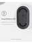 Minimalist Tasarımlı Kablosuz Bluetoothlu Fare - Siyah (Yurt Dışından) 5