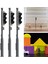 3-Pack Mini Model Tren Trafik Işık Tren Demiryolu Düzeni 1 Ila 32 G Ölçek Için LED Sinyal 3 V (Yurt Dışından) 4