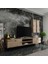 Ideal Tv Ünitesi + Duvar Raf ve Duvar Dolaplı Q7018-3 Çırağan 1