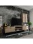 Ideal Tv Ünitesi + Duvar Raf ve Duvar Dolaplı Q7018-3 Çırağan 2