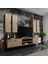 Ideal Tv Ünitesi + Duvar Raf ve Duvar Dolaplı Q7021-3 Çırağan 1