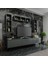 Ideal Tv Ünitesi + Duvar Rafı Q7007-4 Antrasit 1