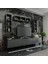 Ideal Tv Ünitesi + Duvar Rafı Q7007-4 Antrasit 2