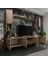Ideal Tv Ünitesi + Duvar Raf ve Duvar Dolaplı Q7025-3 Çırağan 2