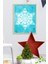 Çerçeveli Ahşap Çerçeve Yılbaşı Noel Tekli Tablo Çerçeveler Dekorasyon Ev Dekoru ÖZC-347 1