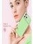 Caseworld Apple iPhone 11 Kapak Kamera Korumalı Sürgülü Renkli Silikon Kılıf - Pudra 5
