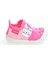 Gri Pembe Kaydırmaz Taban Kız Çocuk Kreş Panduf Ayakkabı 03213 2