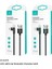 U60 Lightning 180° Döndürülebilir Şarj Kablosu 1m Yeşil 4