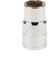 13MM Kısa 1/2 "sürücü Soket Metrik Altıgen Krom Sarma Vanadyum Parçası (Yurt Dışından) 1