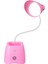 SL-M9052 Pembe 14 Ledli 3V 500MAH Kalemlikli Masa Lambası 4