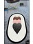 Woolly Kalp Desenli Oval Halı (Makinada Yıkanabilir Kaymaz Dot Taban) - ES1112 1