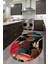 Esta Balık Motifli Oval Mutfak Halısı (Makinada Yıkanabilir Kaymaz Dot Taban) - ES1306-2 1