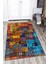 Esta Renkli Kilim Desenli Halı (Makinada Yıkanabilir Kaymaz Dot Taban) - ES1312 1