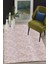 Esta Pembe Desenli Makinada Yıkanabilen Halı - 018 1