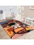 Woolly Uzay Temalı Halı (Makinada Yıkanabilir Kaymaz Dot Taban) - ES1295 1