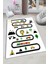 Woolly Yol Desenli Çocuk Odası Halısı (Makinada Yıkanabilir Kaymaz Dot Taban) - ES1175 1
