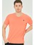 T8568 Dewberry V Yaka Erkek T-Shirt-Turuncu 1
