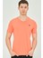 T8568 Dewberry V Yaka Erkek T-Shirt-Turuncu 2