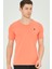 T8568 Dewberry V Yaka Erkek T-Shirt-Turuncu 4