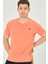T8568 Dewberry V Yaka Erkek T-Shirt-Turuncu 5