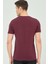 T8568 Dewberry V Yaka Erkek T-Shirt-Mor 2