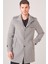 PLT8391 Dewberry Erkek Palto-Gri 1