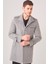 PLT8391 Dewberry Erkek Palto-Gri 3