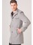 PLT8391 Dewberry Erkek Palto-Gri 5