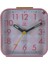 Seyahat Çalar Saat Küçük Başucu Kuvars Saat W / Gece Lambası Sessiz Pembe (Yurt Dışından) 1