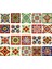 20'li Su Geçirmez Yapıştırıcı Bohemia Duvar Fayans Sticker Zemin Sticker C 20X20 cm (Yurt Dışından) 2