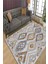 Woolly Köşeli Kilim Desenli Halı (Makinada Yıkanabilir Kaymaz Dot Taban) - Es1213 1
