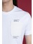 Slimfit Cep Detaylı Sıfır Yaka Erkek Penye T-Shirt 3