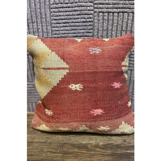 Karun Kilim El Dokuma Antik Kilim Kırlent (Boş Kılıf) Fiyatı
