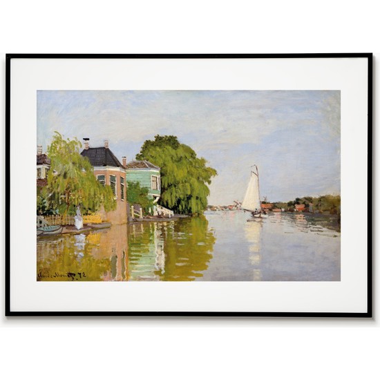 Art House Collective Claude Poster Houses On The Fiyatı