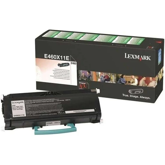 Lexmark E460-E460X11E Orjinal Siyah Toner Lexmark E460/E460DN