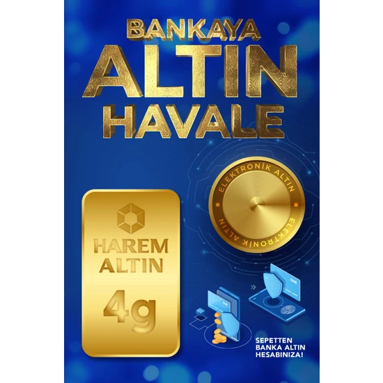 Harem Altın 4 gram (3.98 Has) Altın Havale