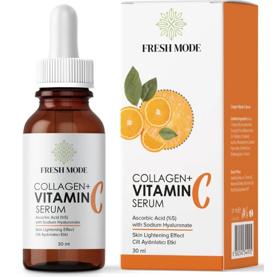 Fresh Mode C Vitamini ve Kolajen Aydınlatıcı, Botox Etkili Serum