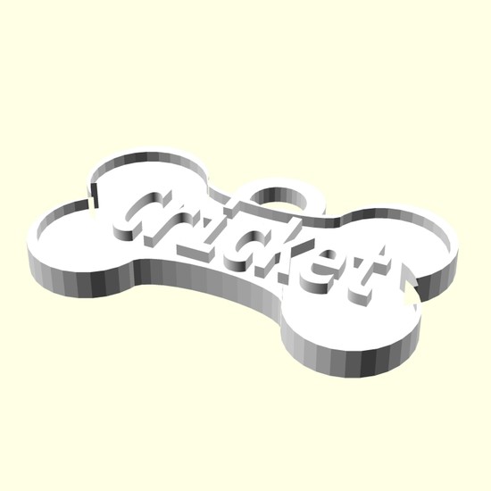 Debond Cricket Cricket Name Tag Cat Dog Pet Special Fiyatı