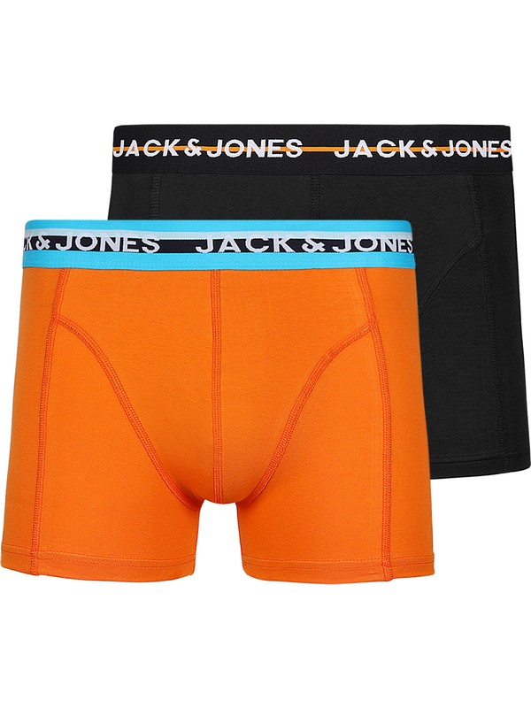 Jack & Jones Düz Renk 2'li Boxer Paketi-12215300