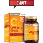 Nutraxin 30 Tablet 1000MG C Vitamini X3 Adet