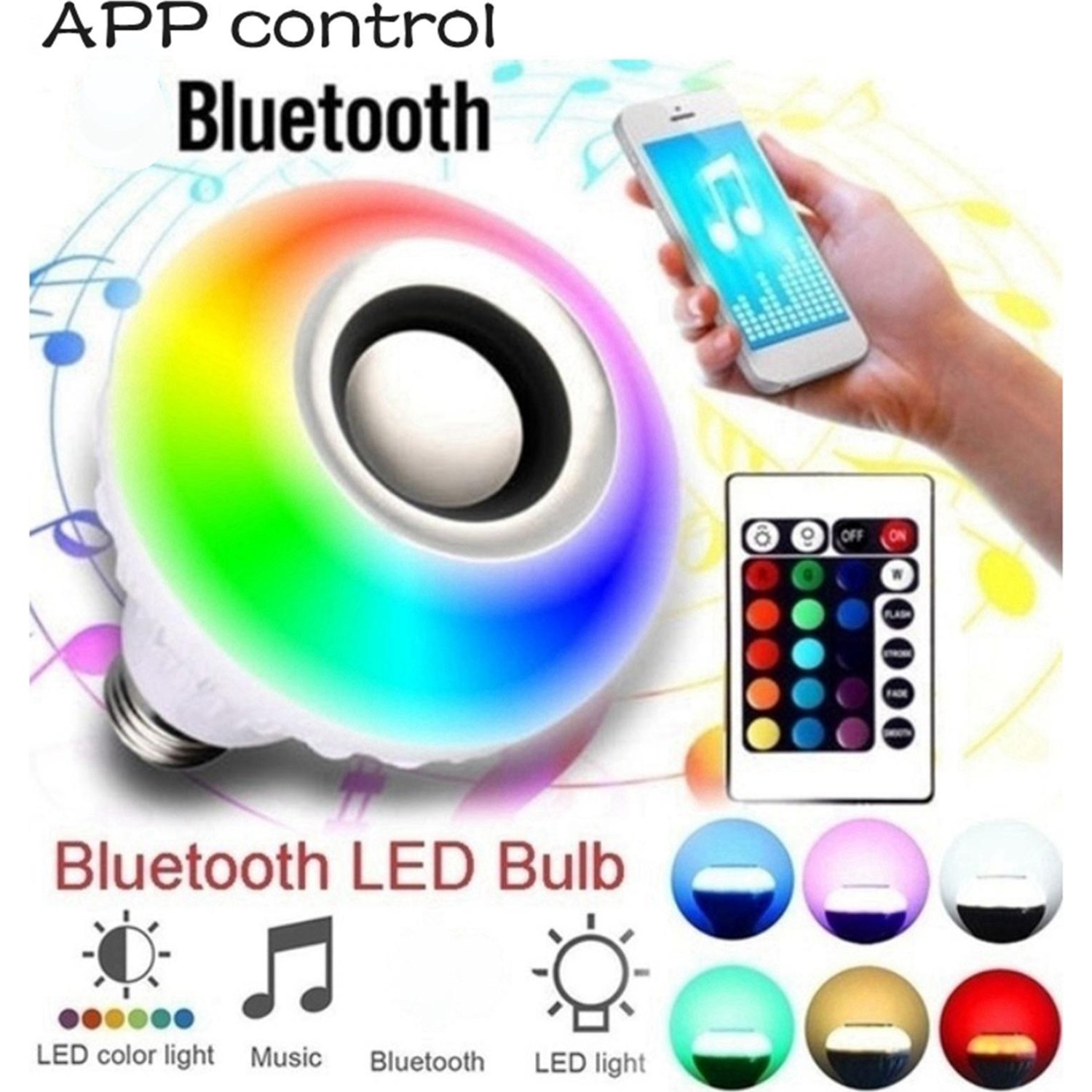 music bluetooth led lights